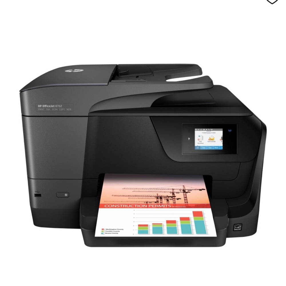 HP office jet 8702 All in one wireless printer